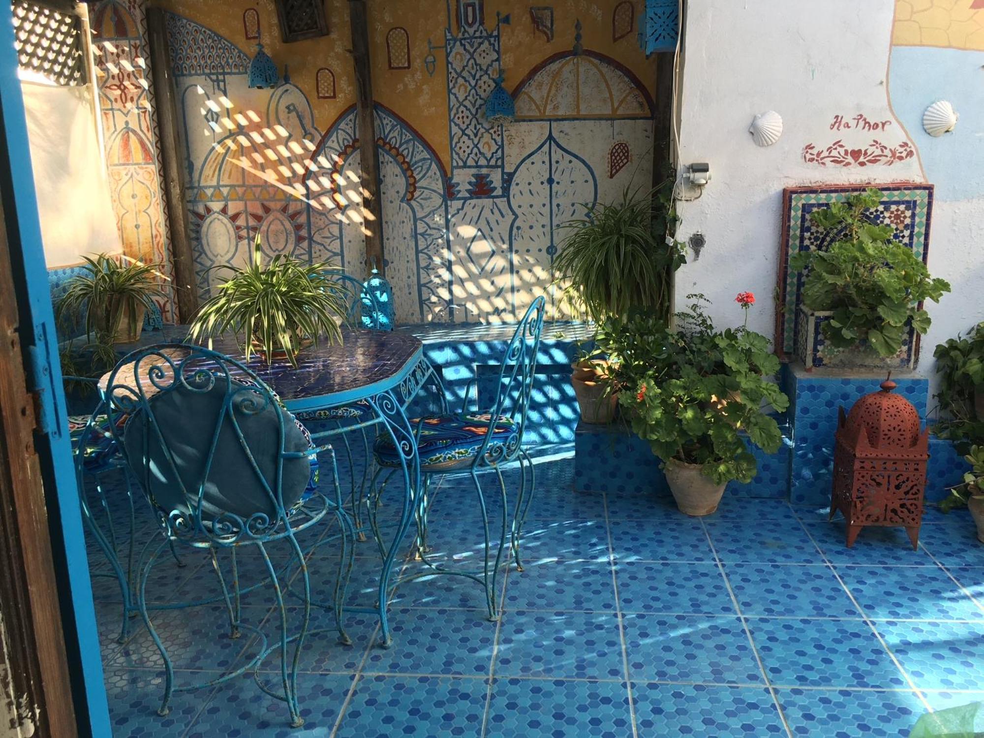 Hathor ,Casa Marroqui Con Dos Terrazas En La Medina Antigua , Ideal Parejas!! Wifi!! Asilah Buitenkant foto